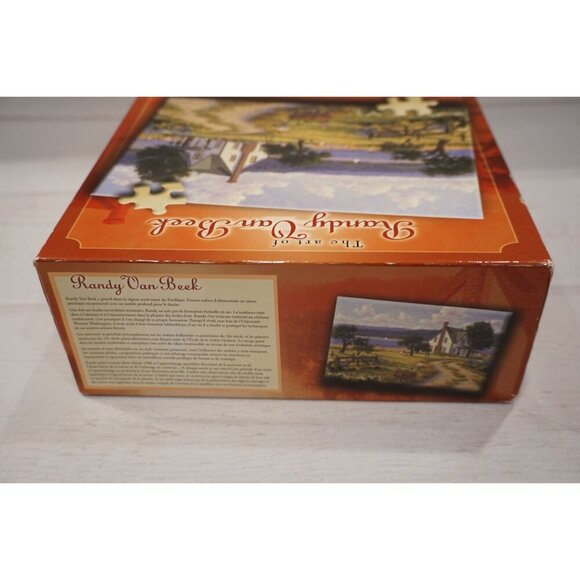 The Art of Randy Van Beek "Apples For Sale" Jigsaw Puzzle 1000 Pieces - Picture 6 of 8